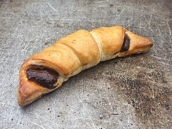 Blätterteignussgipfel