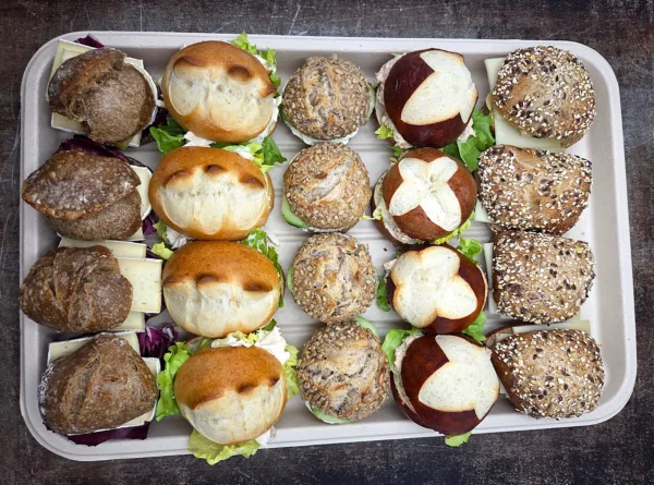 Apéro-Sandwiches grosse Platte 20 Stk.